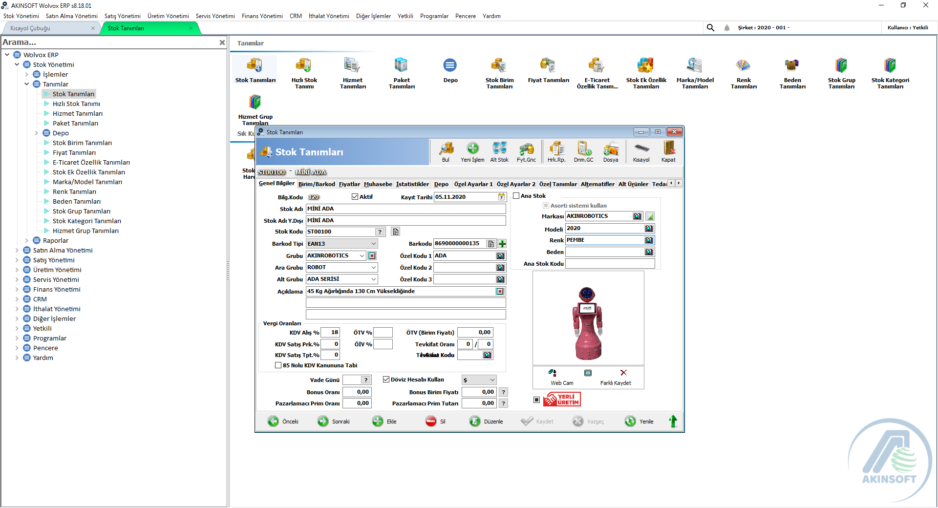 Wolvox ERP